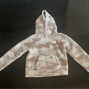 Abercrombie & Fitch Kids Pink and White Hoodie